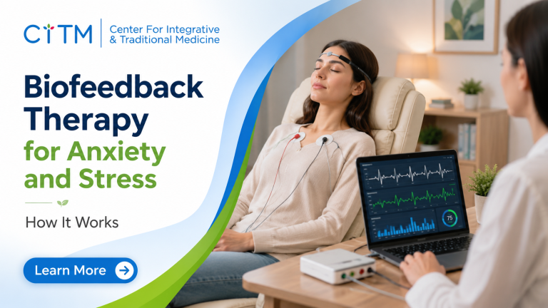 Biofeedback therapy for anxiety and stress management